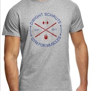 Dwight Schrute Gym For Muscles Shirt